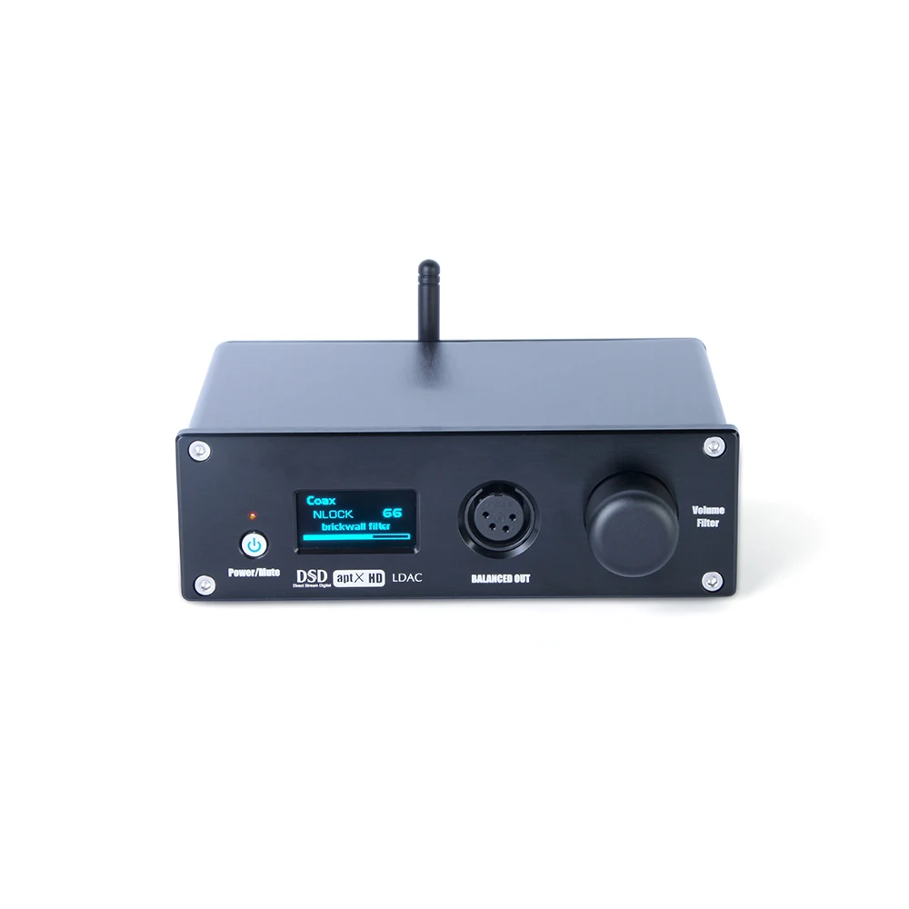 

HAAFEE MI10 Headphone Amplifier DAC Dual ES9038Q2M Bluetooth 5.1 APTX-HD LDAC DSD512 DOP USB Spdif Optical Coaxial I2S