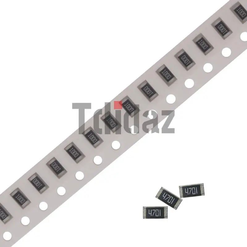 100Pcs 1206 SMD resistor 0R ~ 10M 1/2W 0 1 10 100 150 220 330 ohm 1K 2.2K 10K 100K 0R 1R 10R 100R 150R 220R 330R