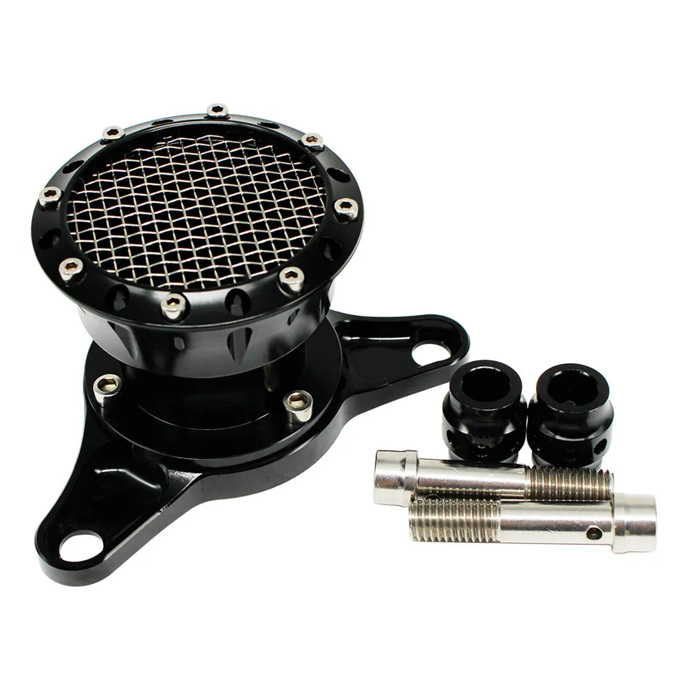 Motorcycle CNC Air Filter Velocity Stack Air Cleaner Intake Filter Aluminum For Harley Sportster XL 1200 883 72 48 2004-Up