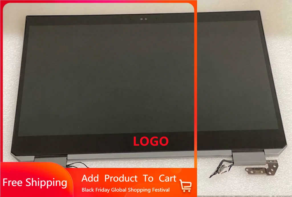 

Original 15.6" Laptop Screen L35767-001 For HP ZBook Studio X360 G5 FHD UHD 3840*2160 4K LCD Screen Full Assembly Upper Part