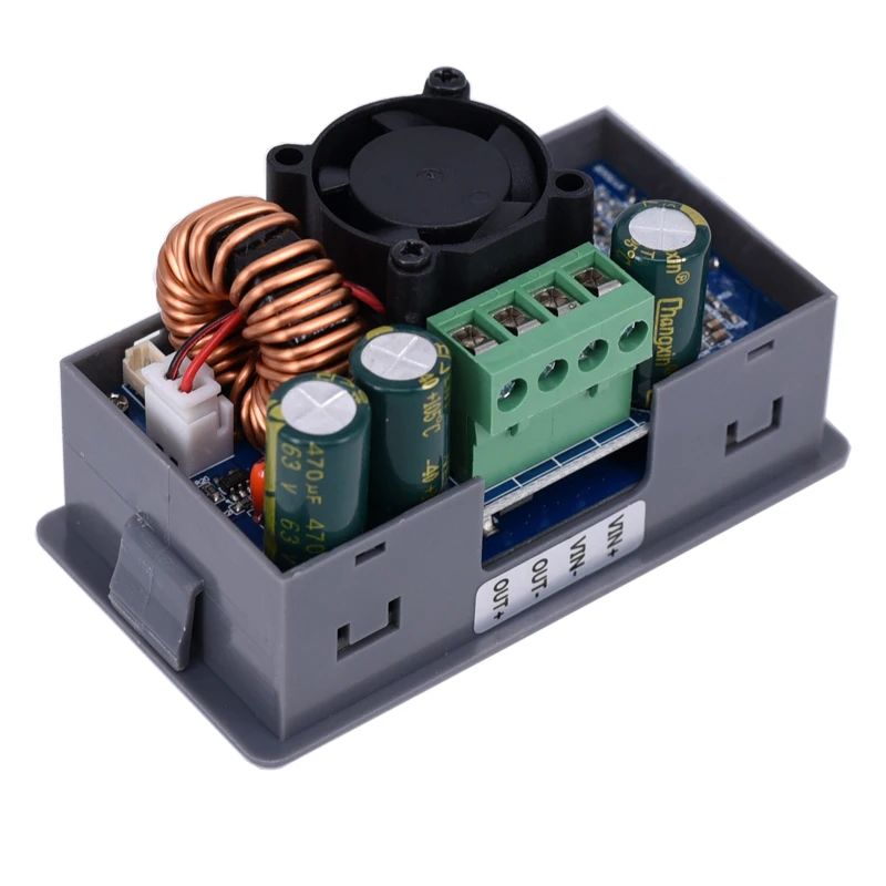 DC-DC buck power supply module Color screen numerical control WiFi App remote monitoring  50V/8A CC CV Adjustable voltage down