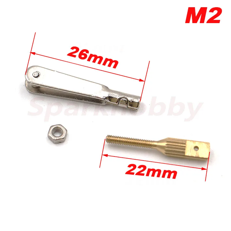 10 Set M2 / M3 Iron Metal U-shaped Chuck Copper Column Tie Rod Connector for RC Connector Screw Spare Parts DIY