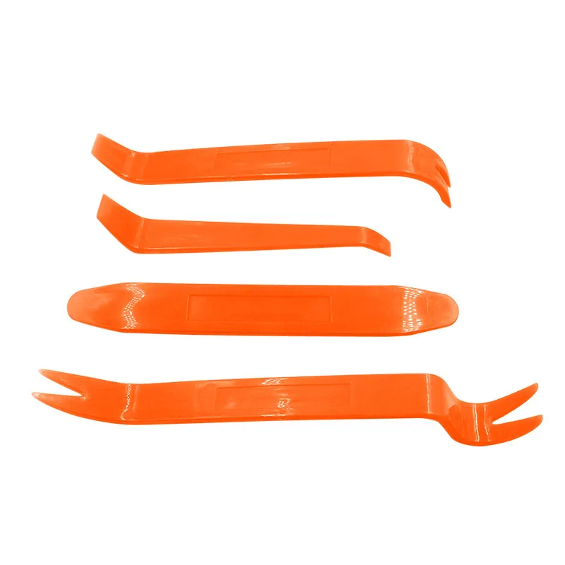 4pcs Removal Car Repair Tool Door Panel Trim Dash Audio Radio Remover Trim Clip Disassemble Vehicles