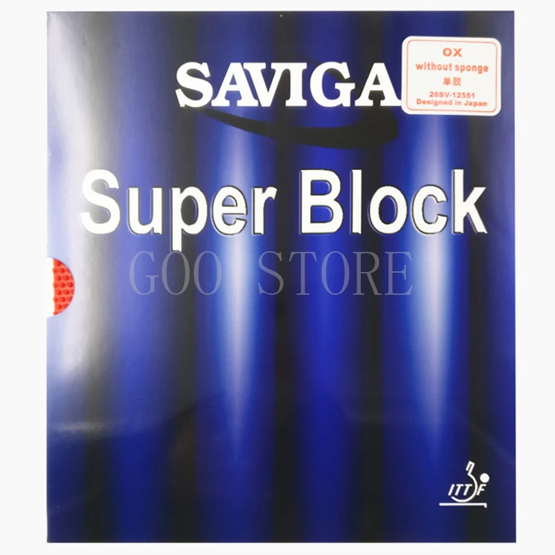 Dawei SAVIGA Super Block OX Table Tennis Rubber Long Pips Ping Pong Rubber without Sponge Super Defense