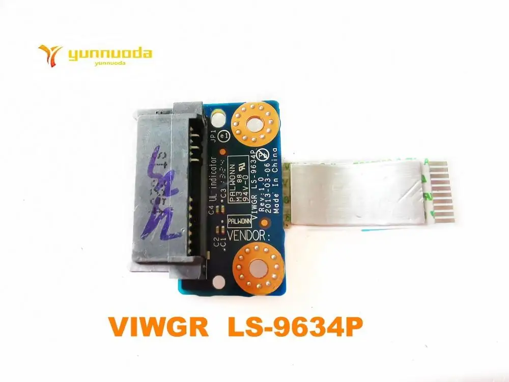VIWGR  LS-9634P For Lenovo G500 G505 G510 HDD Board Hard DVDRW Optical Drive SATA Connector W Cable  tested good
