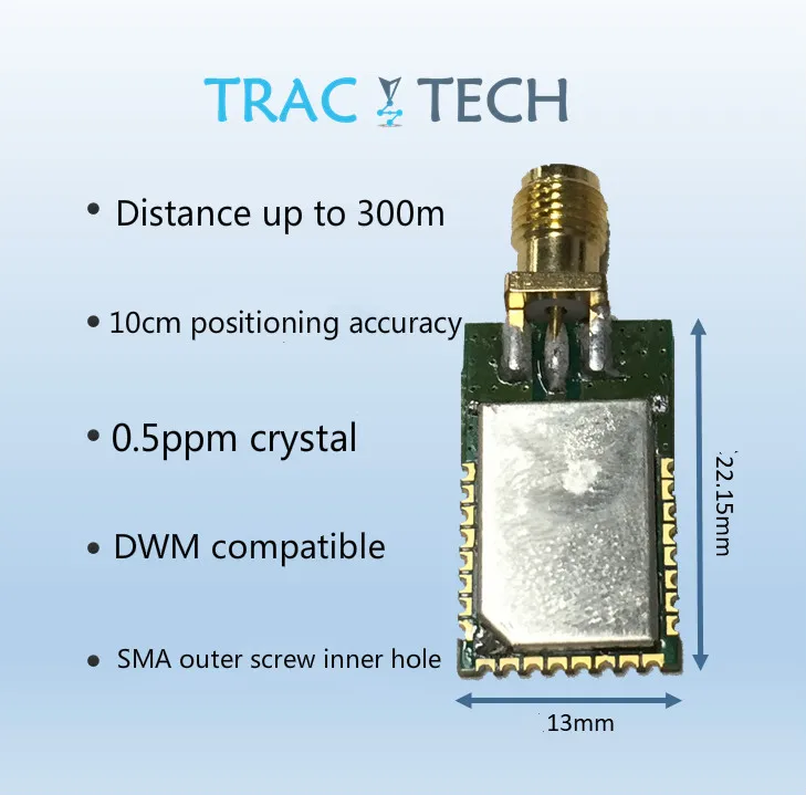 DWSMA1000 Distance Module DWM1000 Upgraded UWB Indoor Location and Ranging