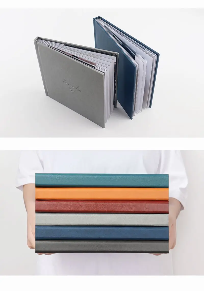 Colorful Beautiful Hardcover Photo Book Album Of Paintings Magazine Design and Product