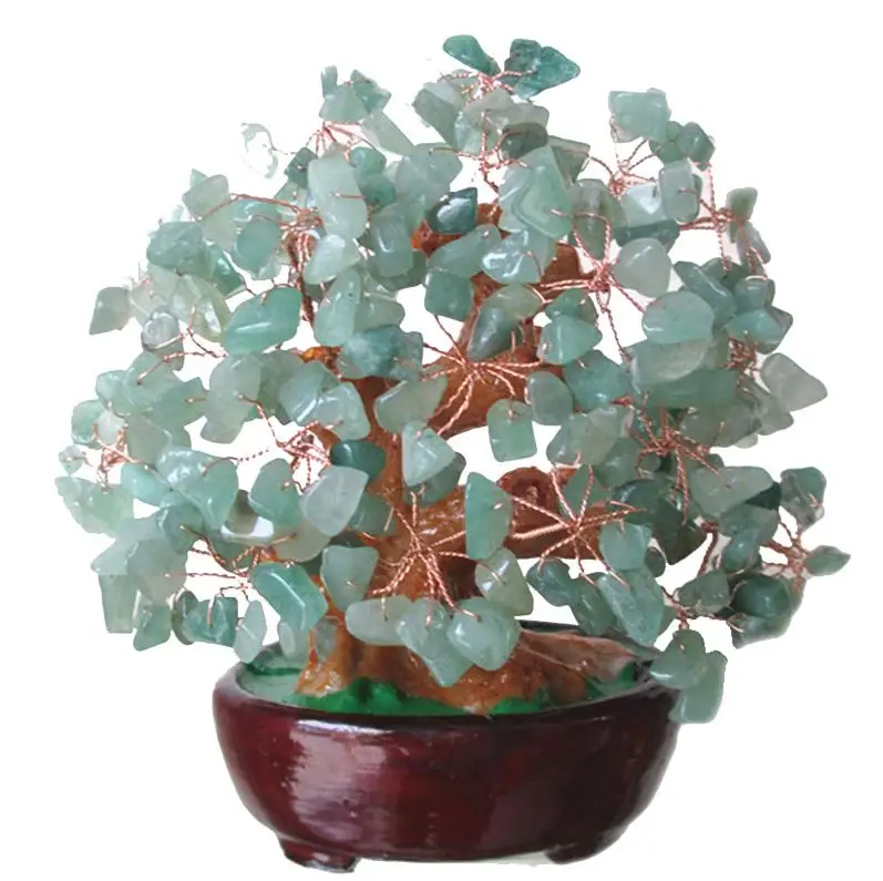 

Lucky tree!!!Natural East Forest jade crystal gem tree Aura