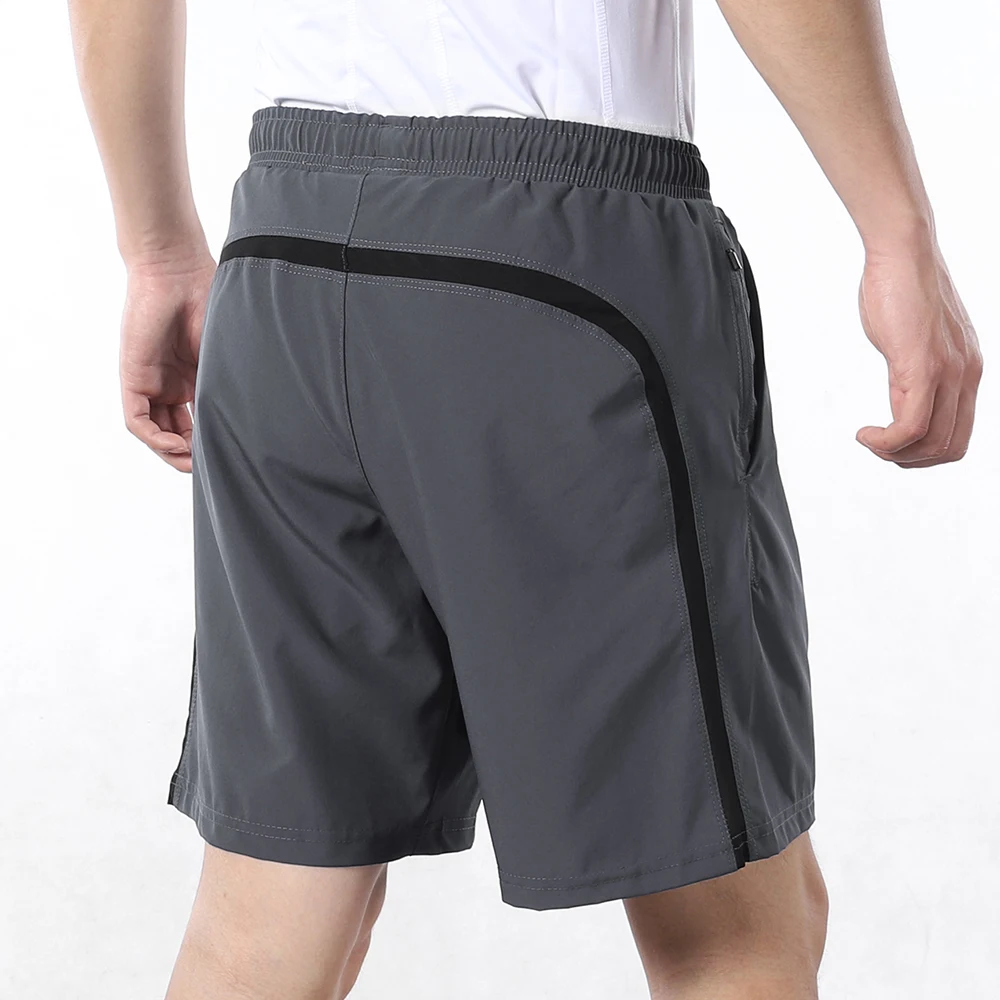 Men\'s 7 Inch Running Shorts 2 in 1 Quick Dry Active Training Exercise Jogging Sports Shorts Gym Shorts With Pocket BG600