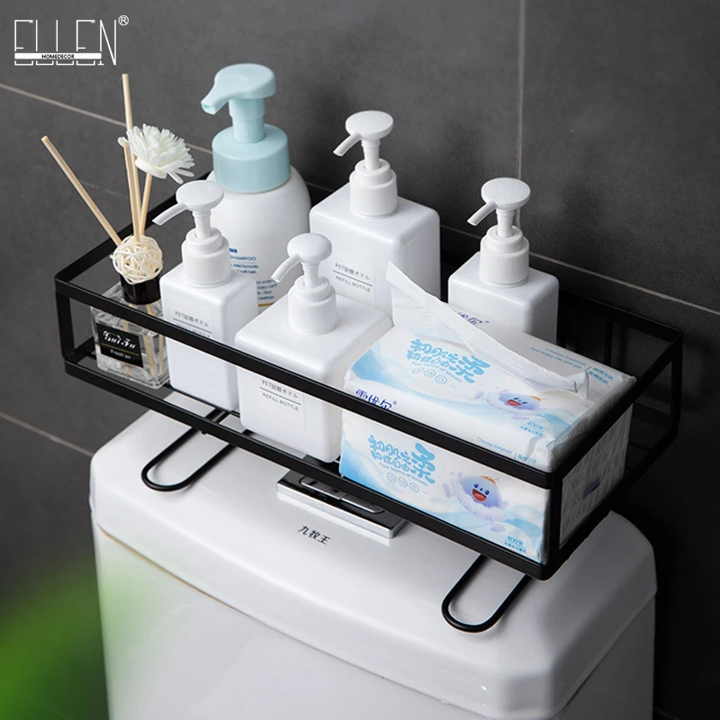 

ELLEN Bathroom Shelves Toilet shelf above the toilet shelf free punching storage artifact toilet storage rack EL7533