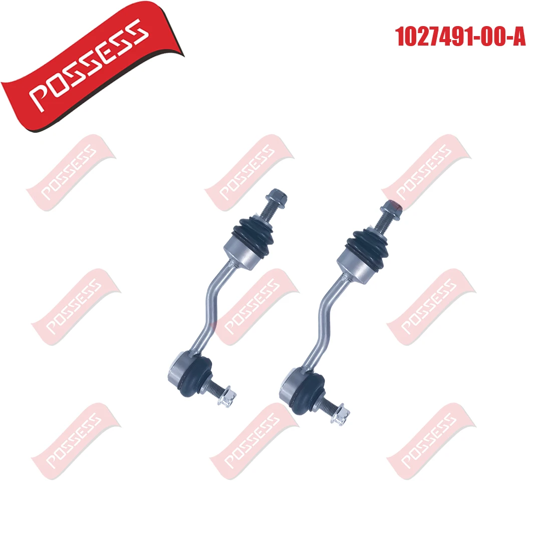 

A Pair of Rear Axle Sway Bar End Stabilizer Link Ball Joint For Tesla Model X 2015-2019,OE 1027491-00-A,L=R