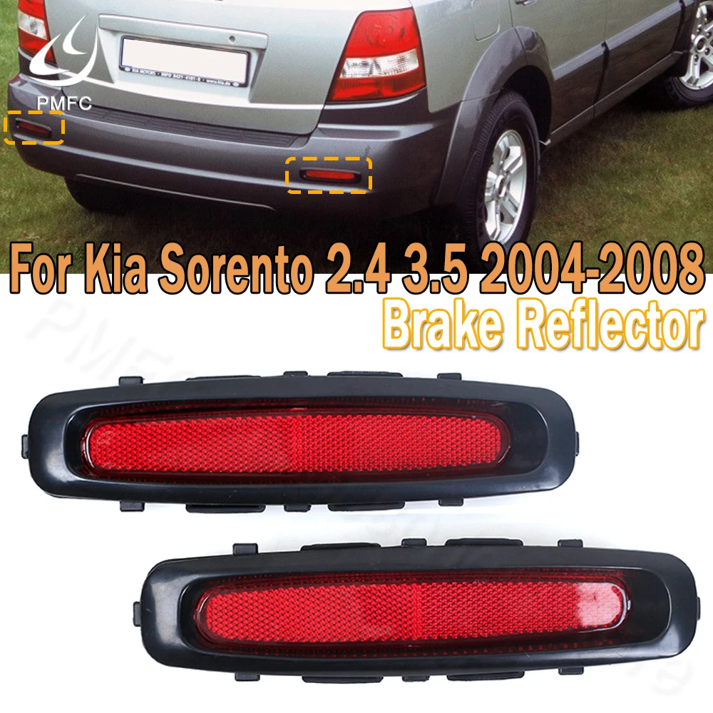 PMFC Car Brake Light Rear Bumpe Brake Reflector Lamp Tail Fog Lights Stop Lamp For Kia Sorento 2.4 3.5 2004 2005 2006 2007 2008