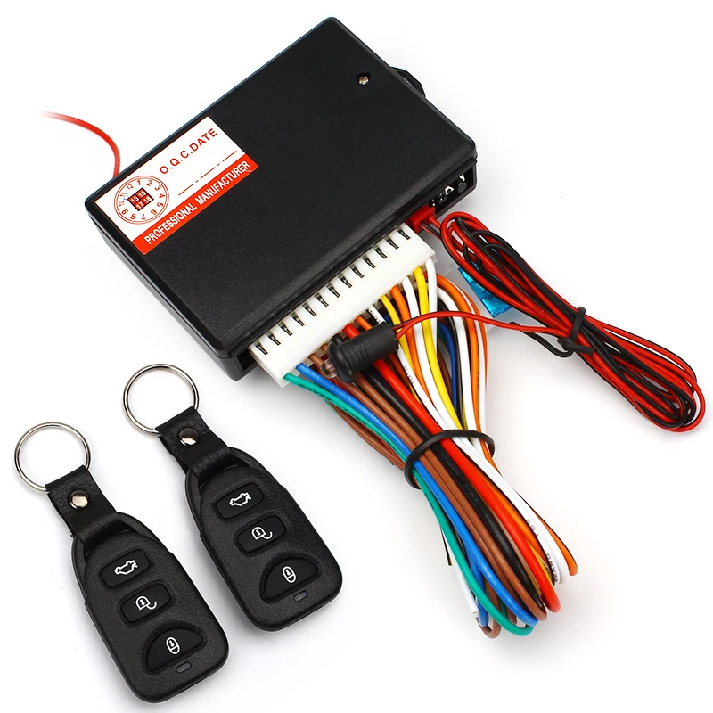 CHIZIYO Universal Car Central Locking Auto Remote Central Kit Door Lock Vehicle Keyless Entry System With Remote Controllers