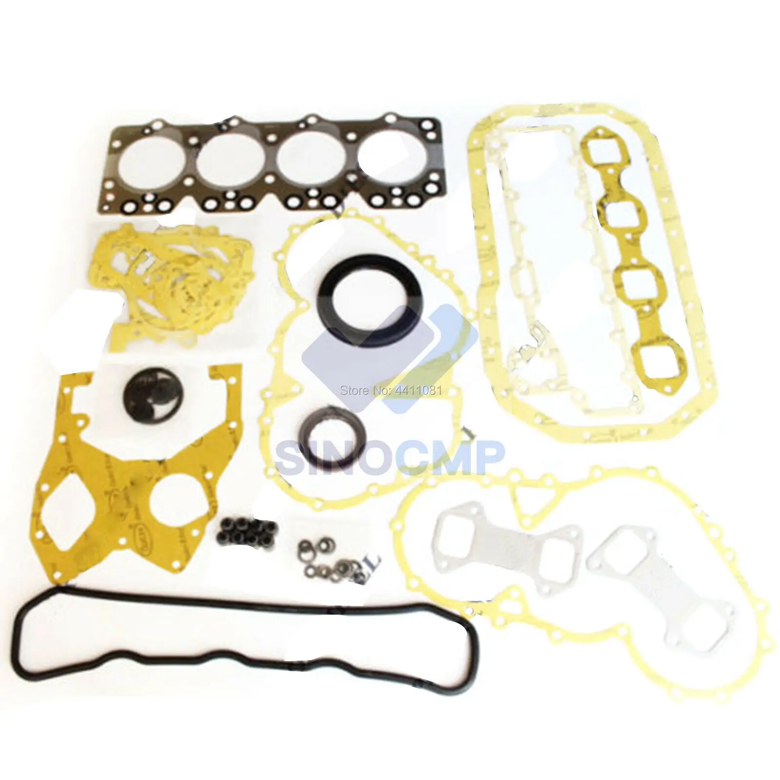 4BA1 Diesel Engine Overhaul Gasket Kit For NKR ELF TLD34 TLD44 TLD54 TLD26 Truck 5-87810-016-0