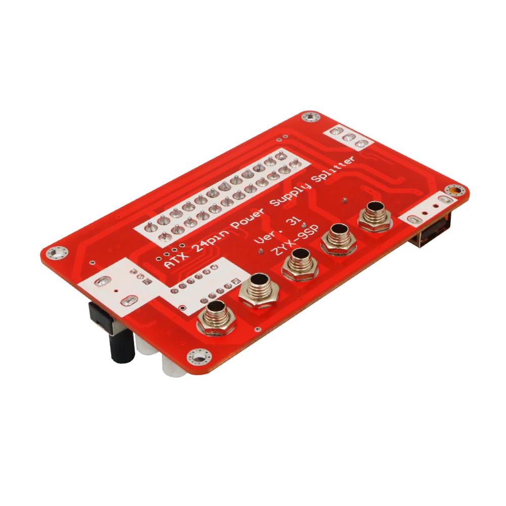 Nguồn Điện Cung Cấp Đột Phá Ban Vỏ Acrylic Để Bàn Khung Xe ATX Adapter Bảng ADJ Cảm Ứng Cảm Biến Bộ