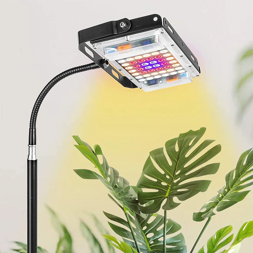 Imagem -02 - Lâmpada Led para Crescimento de Plantas com Suporte Espectro Total 150w Piso Ajustável Plantas Plantas Internas Mudas Caixa de Crescimento de Flores