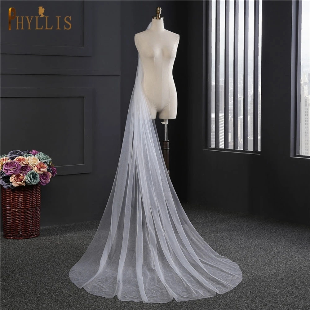 B18 Sexy Bridal Veil Met Kam Bridal Hoofddeksels Vail Kathedraal Sluier Decoraties Voor Bruid Accessoires Sparkle Sluier