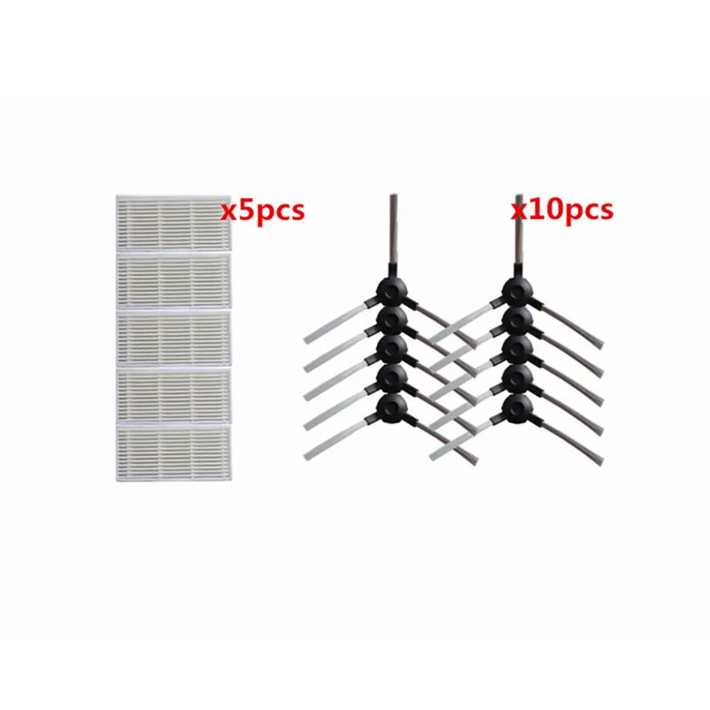 15 pezzi aspirapolvere Robot parti filtro HEPA spazzola laterale per aspirapolvere Robot Duoro XClean suzuki COCO SMART serie 780T