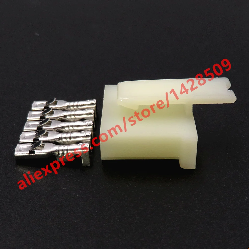 1 Set 5 Pin Car Electric Wire Cable Unsealed Socket 171971835A 2.8 Series Automotive Modification Connector