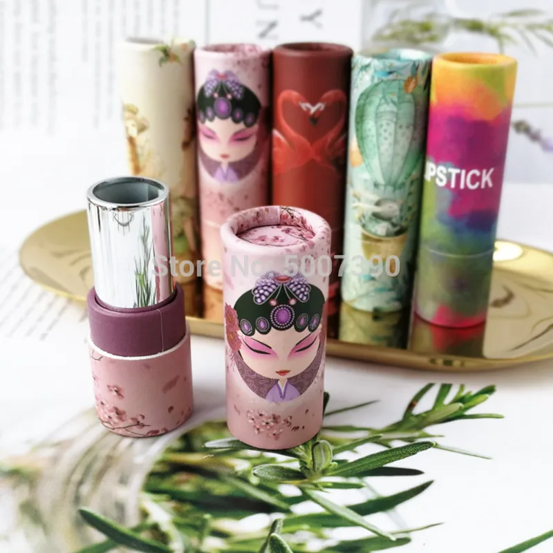 

Free Shipping 10/30/50pcs 12.1mm Empty Lipstick Tube Containers Lip Balm Stick Refillable Bottle Container Makeup Accessories