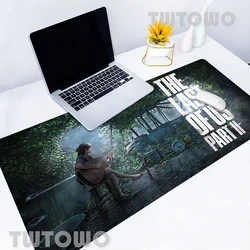 The Last Of Us 2 Custom HD Mouse Pad Natural Rubber Anime Anti-slip Gamer Soft Carpet Home Mouse Mat MousePads Keyboard Pad