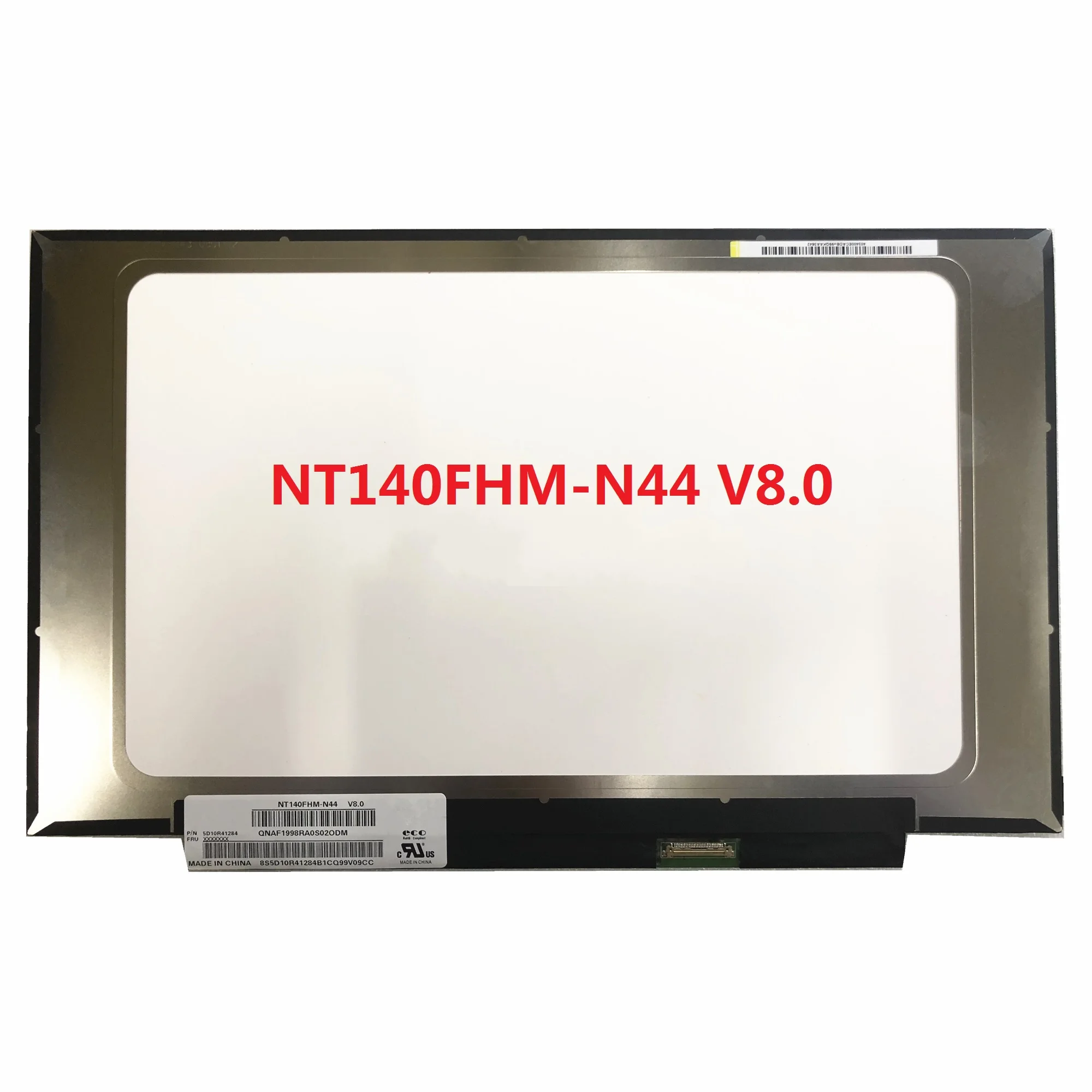 

NT140FHM-N44 V8.0 fit B140HTN02.0 N140HCA-EBA EBC B140HAN04.3 B140HAN04.0 EDP Laptop LCD Screen Display Replacement