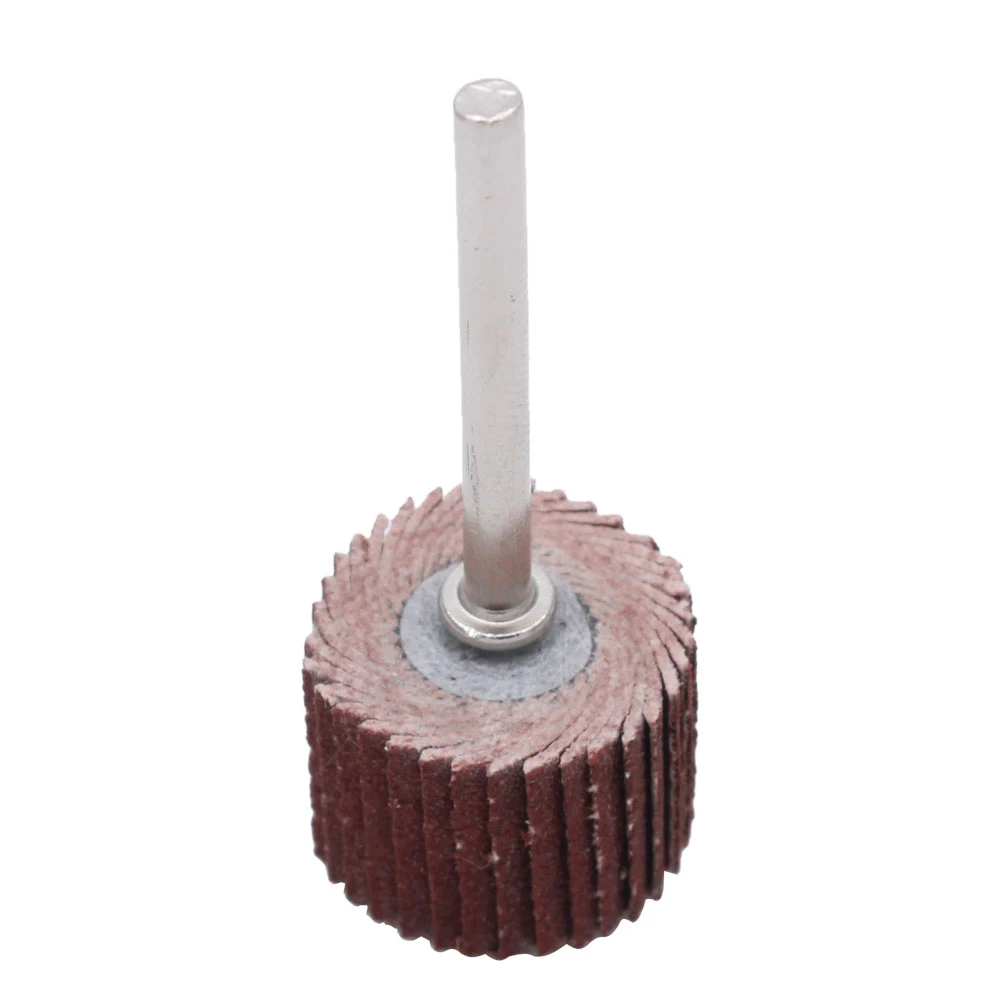 10Pcs 120Grit Sanding Flap Disc Shutter Grinding Polishing Flap Wheels Brush Sand Rotary Tool