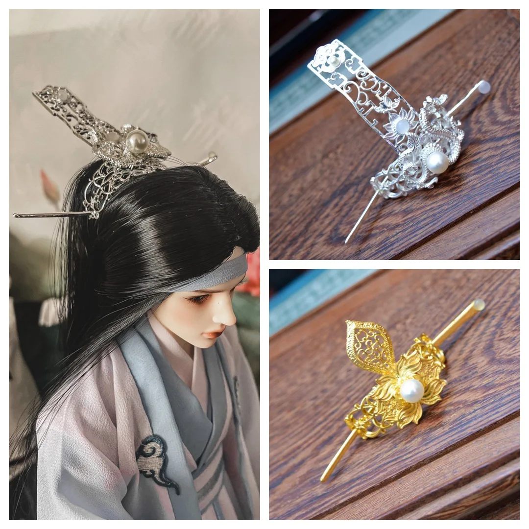 

1/3 Scale BJD SD Doll Wig Accessories Ancient Costume Hairwear Hair Crown Accessories For BJD/SD SD13 SSDF Uncle C1092