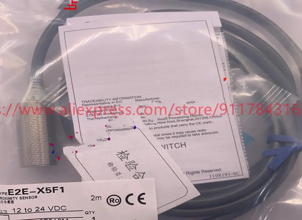 

3pcs New High Quality Proximity switch E2E-X5F1 E2E-X5F1-Z E2E-X5F2 E2E-X5F2-Z E2E-X5E2-Z E2E-X5E2