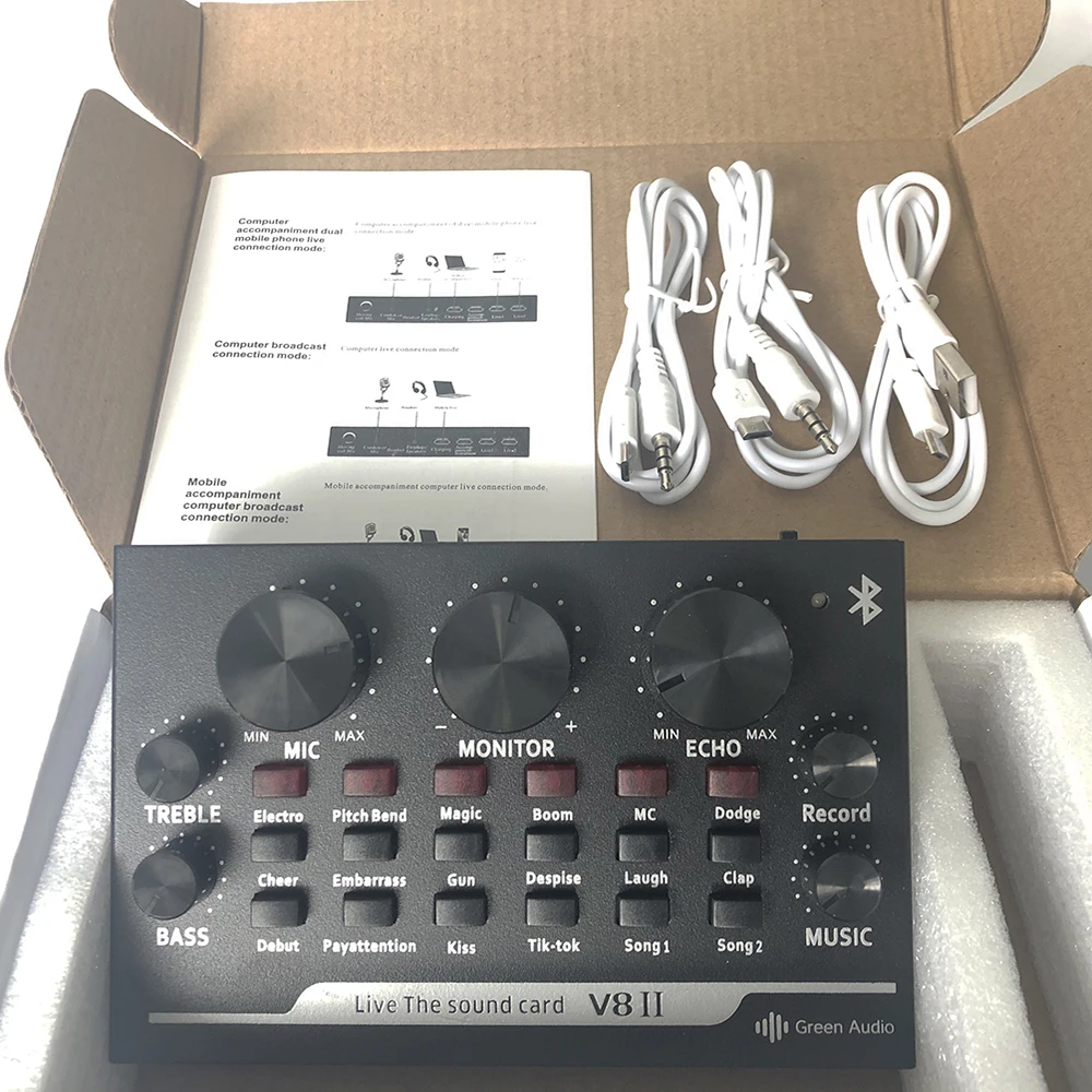 GAX-V8II M Audio Usb Sound Card Made In China