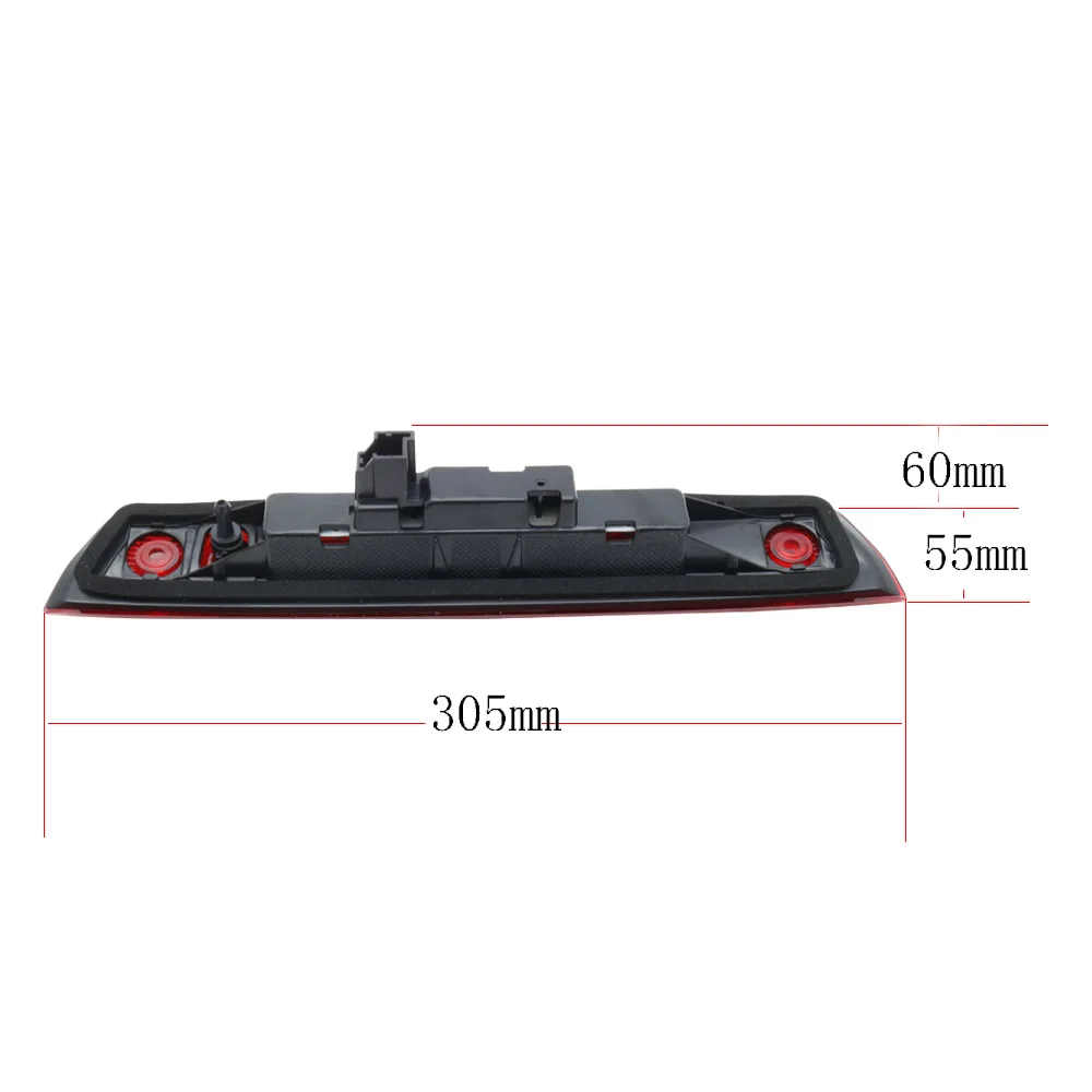 Wysokie mocowanie Czerwony Dym Trzeci Ogon Tylne światło hamowania LED Tylna lampa do Jeep Grand Cherokee 2005-2010 55156389 AC/ 55156389 AF