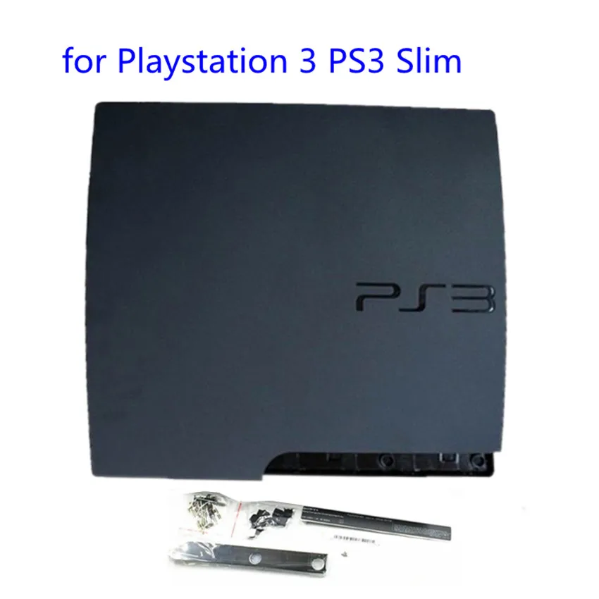 

Black Complete Housing Shell Case 120G 160G 250G Replacement for PS3 Slim 2000 20XX 2500 Console Faceplate Cover