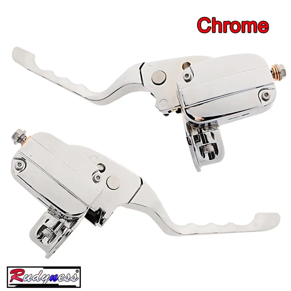 Chrome Handlebar Control Kit With Brake Hydraulic Clutch For Harley Touring Electra Street Glide FLH/T FLHX 2014-2023