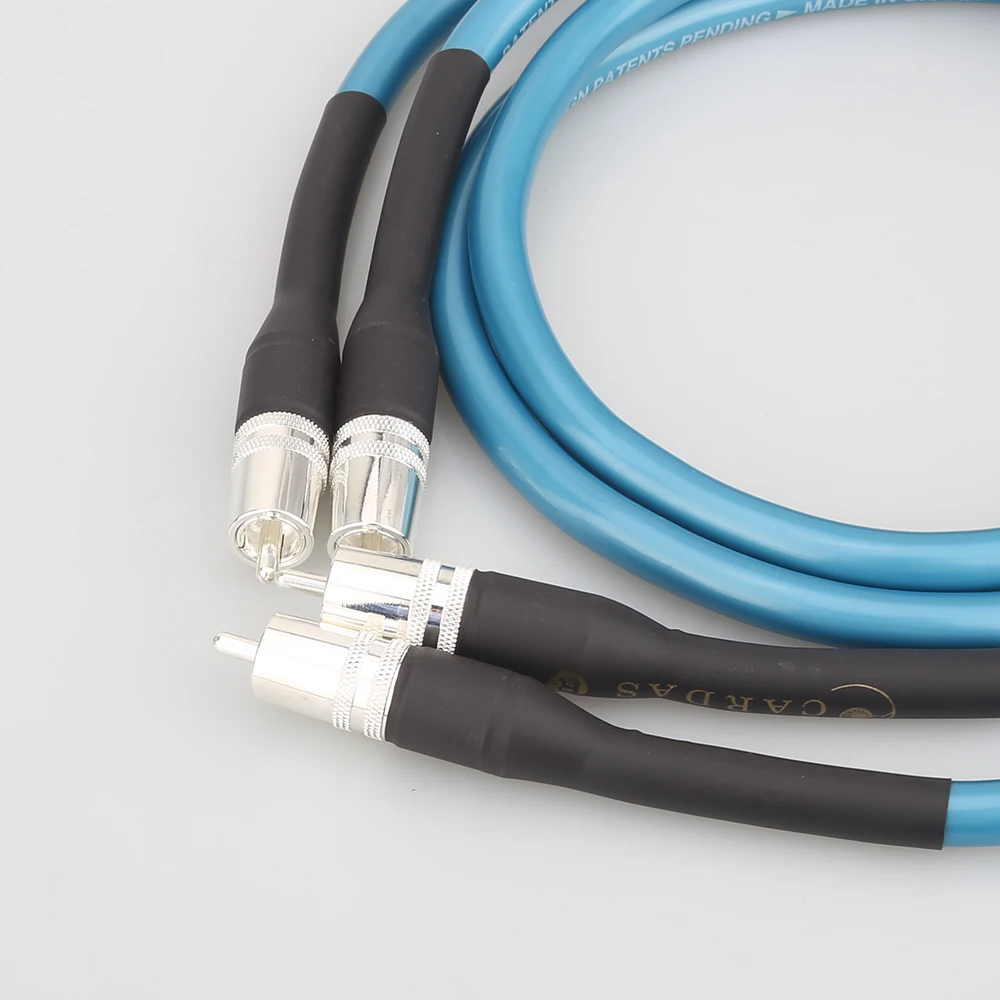 Audiocrast Coppia hexlink golden 5-C rca cavo di interconnessione, audio video cavo di segnale, RCA hifi estendere la linea