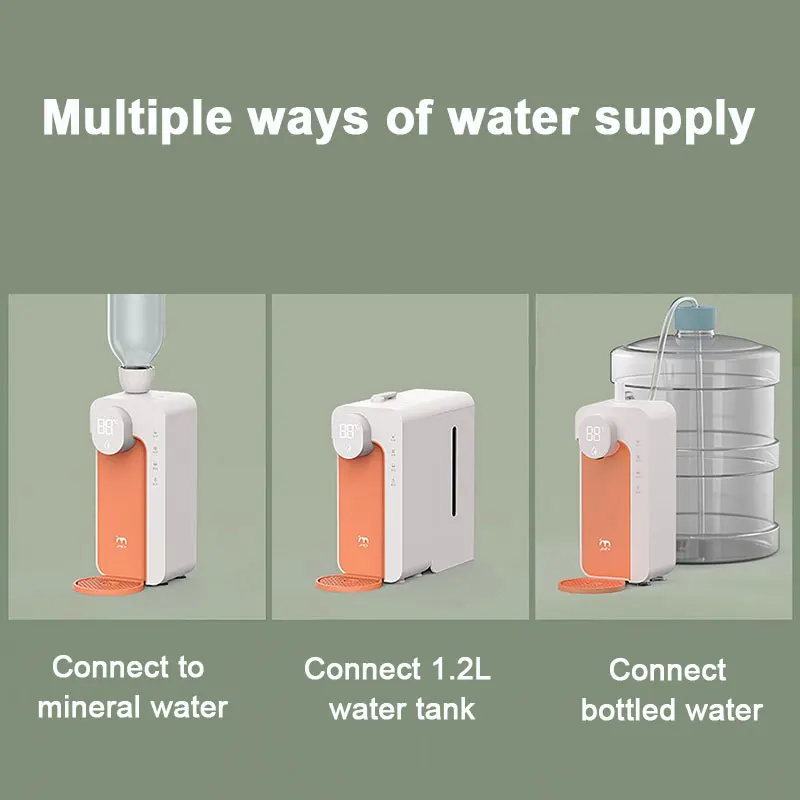 M2 plus موزع الماء الساخن الفوري 2000 واط مكتب منزلي محمول موزع الماء المغلي 220 فولت غلاية كهربائية صغيرة للسفر