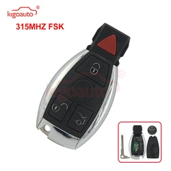 Kigoauto 315Mhz Bga Smart Key 3 Knop Met Paniek Voor Mercedes E350 C350 ML350 SLK350 GLK350 2009 2010 2011