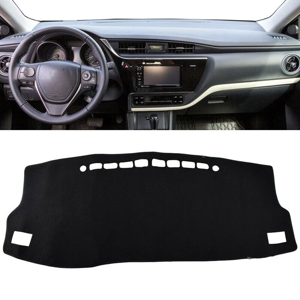 

Dashboard Cover Trim For TOYOTA COROLLA 2000-2005 Car Dash Board Panel Sun Shade Carpet Pad Heating Proof Mat Black Decor Strip