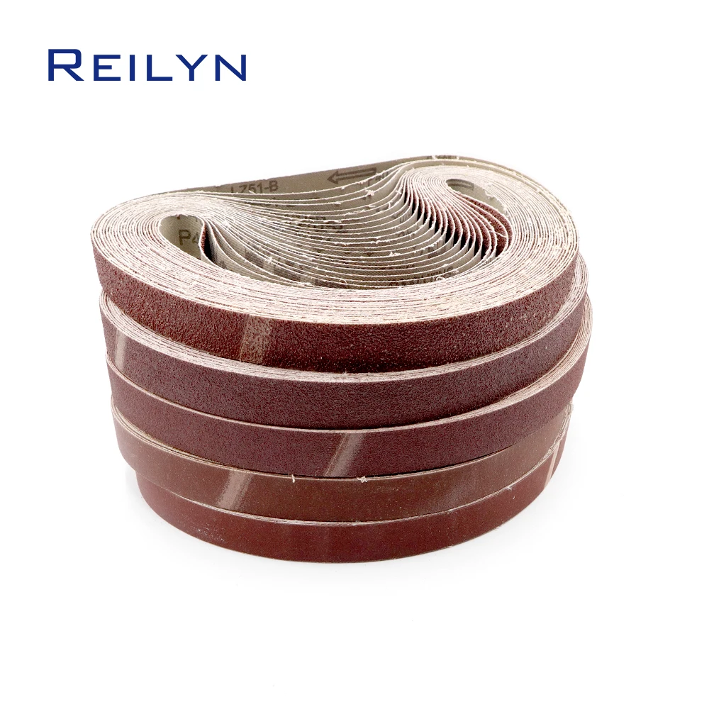 5pcs Sand Belts 760x25mm Sand Paper Polishing Belt Sanding Belt Sander Belt Sand Paper Polishing Material