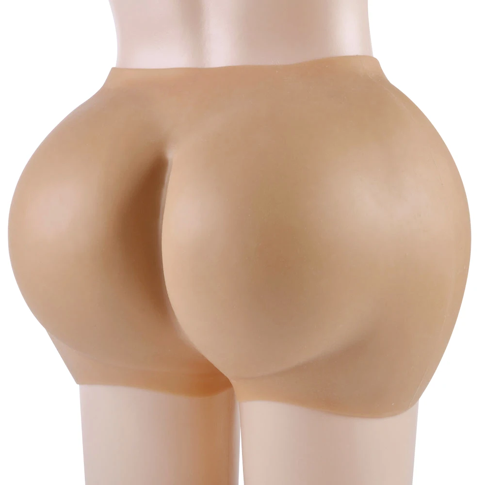 Hot Full Silicone Pads Buttock&Hip Enhancer Body Shaper Pants Handmade Underwear Silicone butt pants Silicone