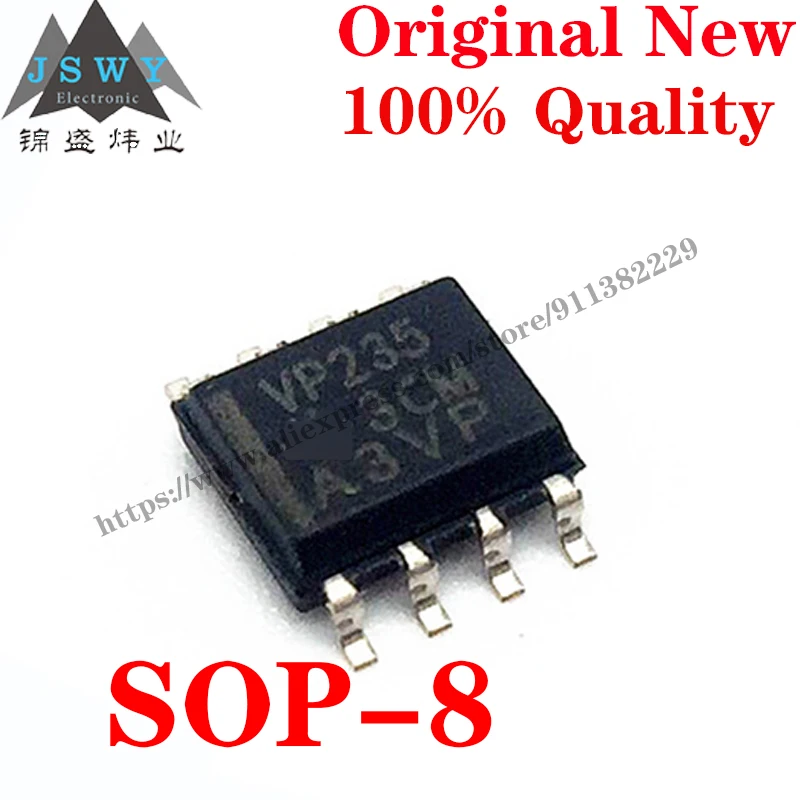 10~100 PCS SN65HVD235D SOP-8 VP235 Semiconductor CAN Interface IC Chip with for module arduino Free Shipping SN65HVD235DR