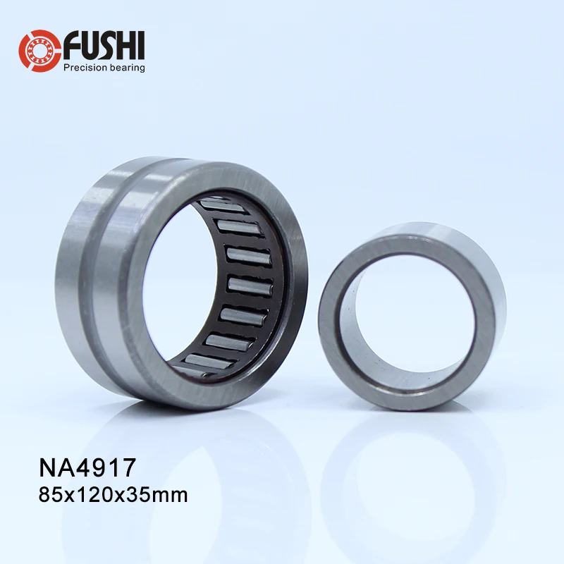 

NA4917 Bearing 85*120*35 mm ( 1 PC ) Solid Collar Needle Roller Bearings With Inner Ring 4524917 4544917/A Bearing