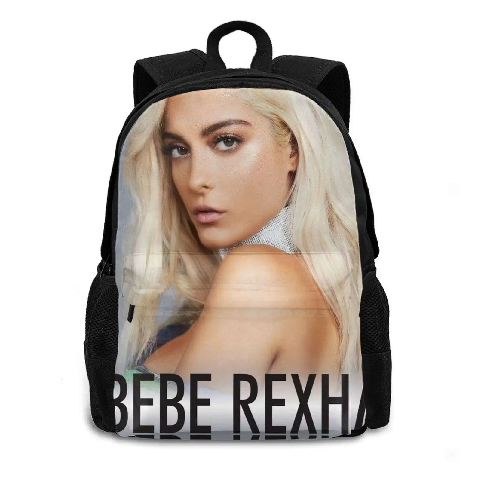 Nice Sandwidth Fashion Travel Laptop School Backpack Bag Nice Sandwidth Some Smile With Rexha