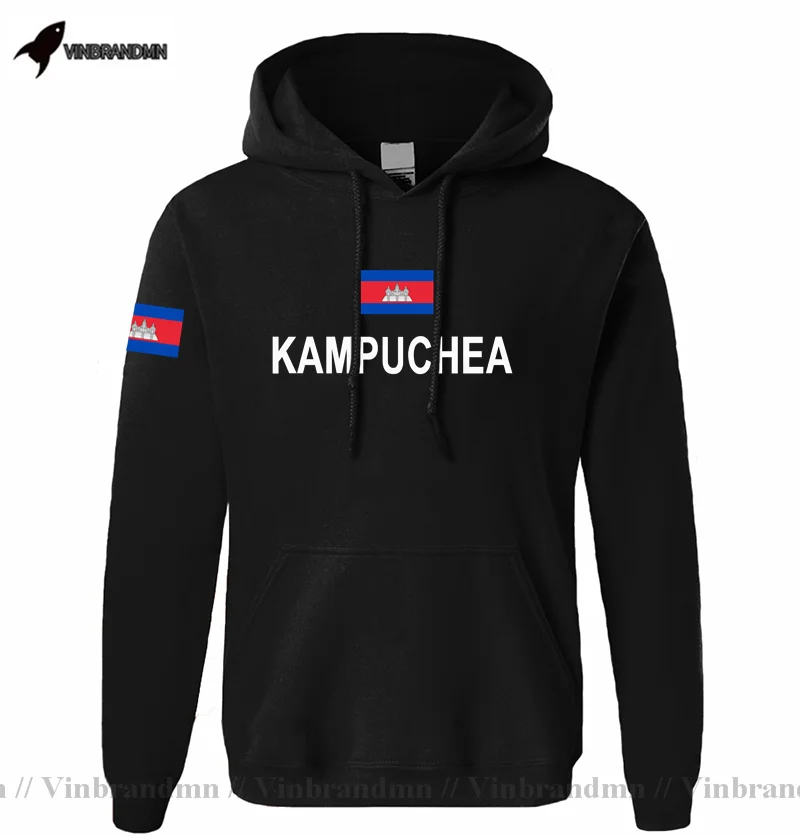 

Cambodia Kampuchea hoodies men sweatshirt sweat new hip hop streetwear tracksuit nation footballer sporting KHM Cambodian Khmer