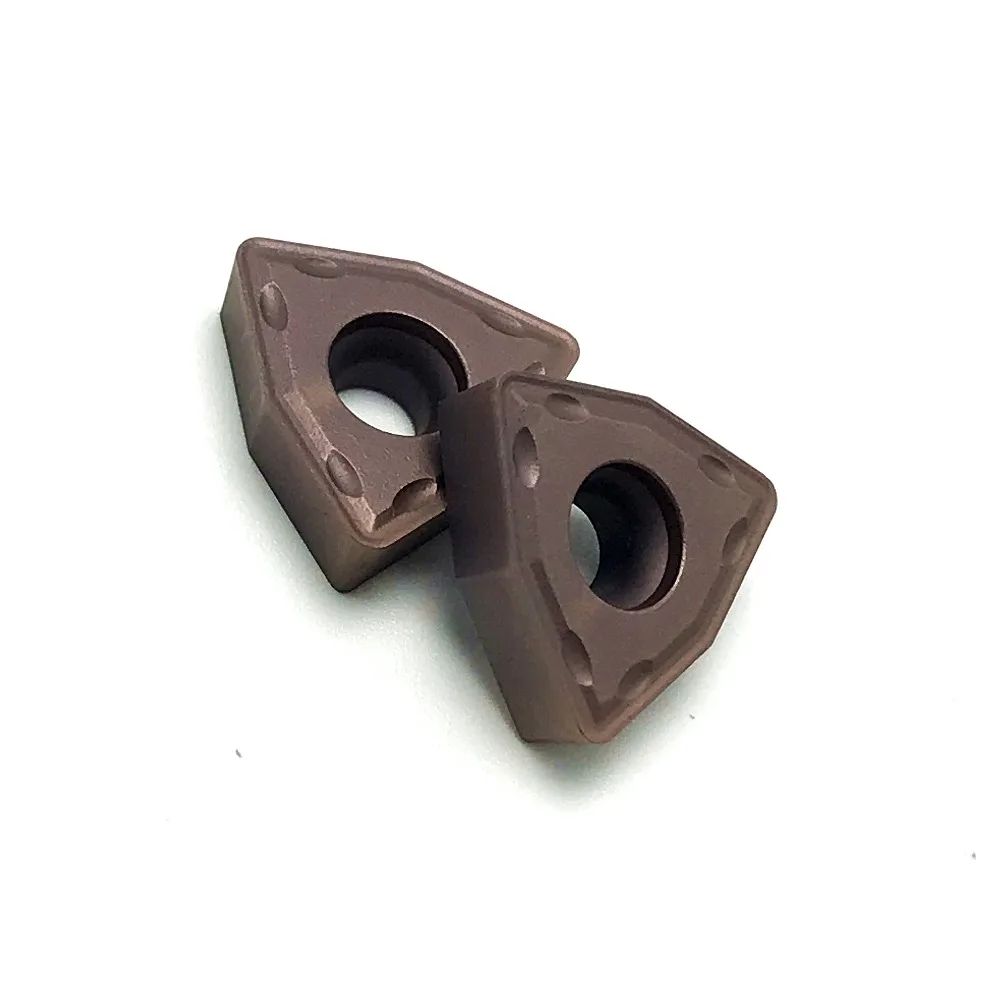 10PCS WCMT080412FN ACZ330 drill Indexable turning tool wcmt 06t308 CNC lathe Hard Alloy Carbide Cutter Turning tools inserts