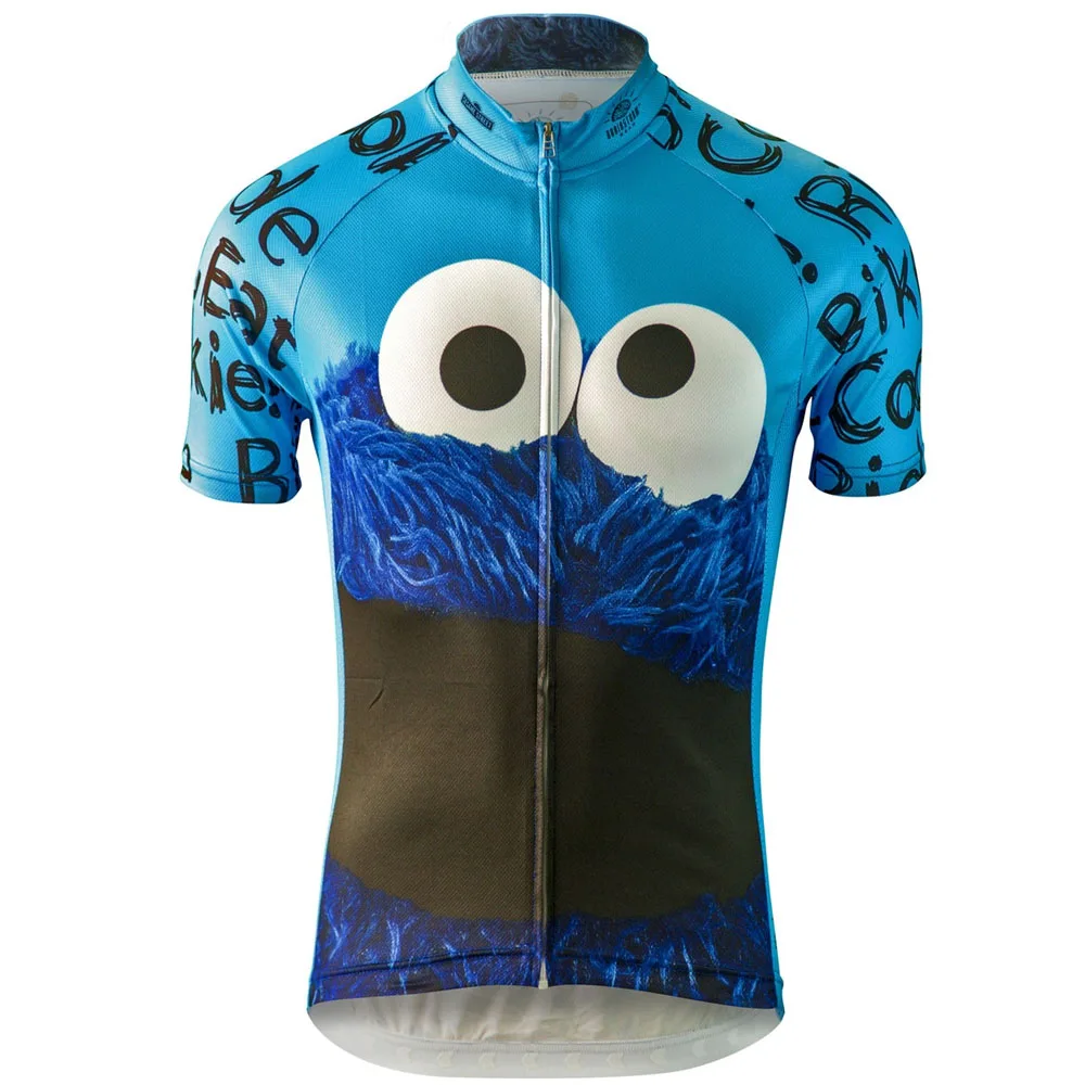 Koszulka kolarska Cartoon lato mężczyźni Funny koszulka Mtb camisa ciclismo koszulki rowerowe odzież rowerowa topy z krótkim rękawem maillot