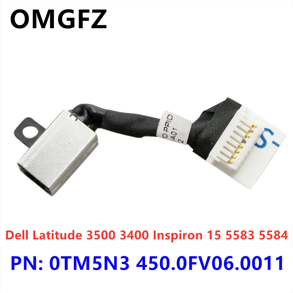 DC POWER JACK Cable For Dell Latitude 3500 3400 DELL Inspiron 15 5583 5584 0TM5N3 450.0FV06.0011