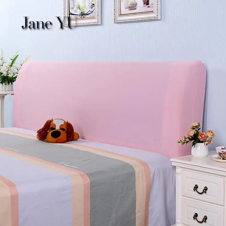 JaneYU Elastic Fabric All Inclusive Bedside Covers Bedside Covers Backrest Covers Leather Beds Soft Bags Cover