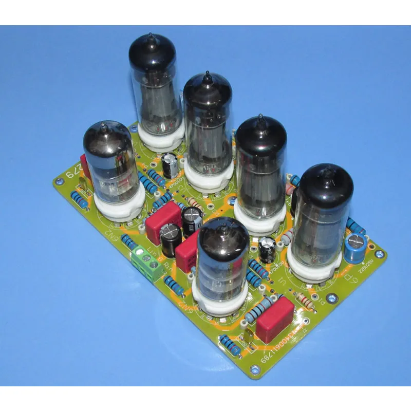 6N2 + 6P1 beautiful sound American Dynaco tube amplifier push-pull line stereo amplifier board LG279, output power up to 10W