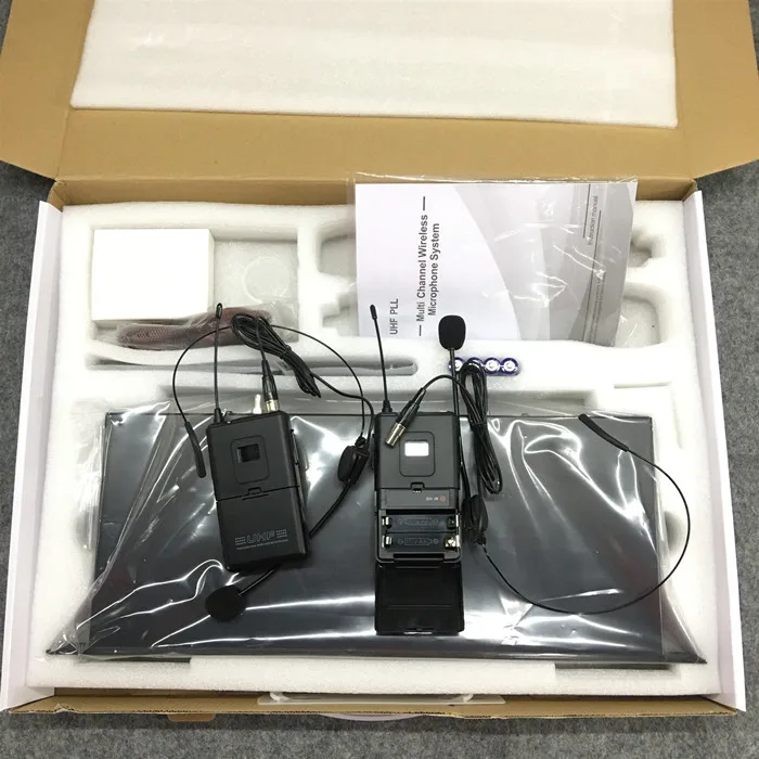 TKG TURE DIVERSITY-auriculares inalámbricos, audífonos profesionales con micrófono de cabeza UR-3000-H, 640-690MHz