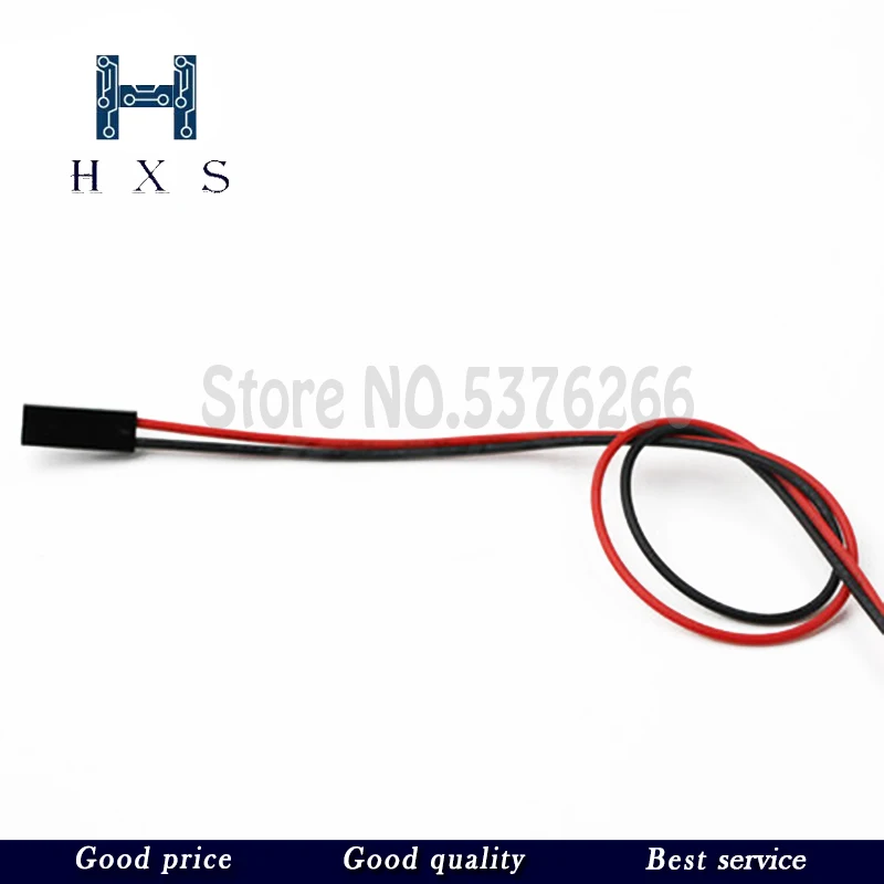 10pcs/lot 2Pin Dupont Cable 2 Pin Female Jumper Connector Wire 2P 10cm/20cm/30cm Length For 3D Printer